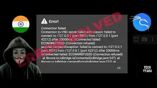 Resolving the 'Connection Failed' Error in Kali Nethunter Kex: An Educational Guide #KaliNethunter