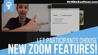 Custom Gallery View & Let Participants Choose Breakout Rooms - New Zoom Features!