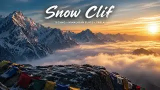 Snow Cliff | Melodic Techno & World Fusion Journey | DVSLYSOUNDSCAPES