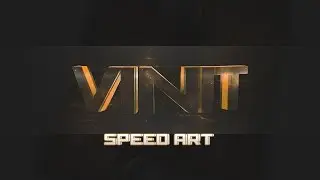 Cinema4D/Photoshop Speed Art: FREE Wrap 3D Text YouTube Banner TEMPLATE