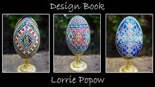 Patterns for Ukrainian Style Easter Eggs - Pysanka Pysanky by Lorrie Popow