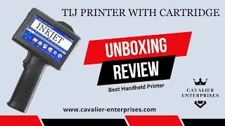 TIJ HANDHELD PRINTER | COMPLETE DEMO AND EXPLAINED VIDEO | TIJ FULL FEATURE  | TIJ HANDHELD UNOXING