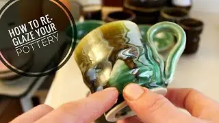 How to Re-Glaze your Pottery