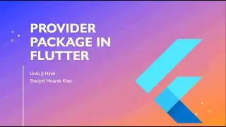 Provider Package in Flutter