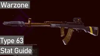 Type 63 Warzone Stat Guide