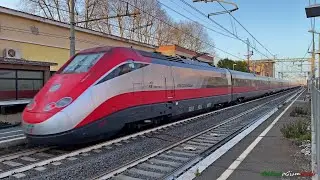 Treni in Transito Stazione di Settebagni - Frecciarossa, Italo NTV / EVO, Intercity, regionali