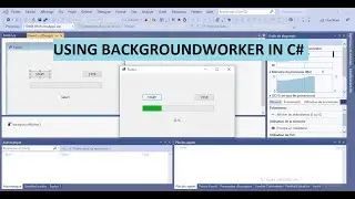 Using BackgroundWorker in C#