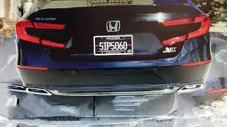 My 2018 Accord 2.0T Touring tint on rear lenses