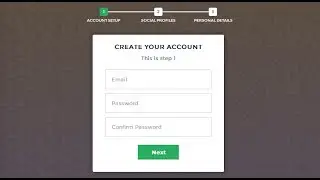 JQuery and CSS Progress Bar with Multiple Steps ( Уроки на jQuery и CSS3)