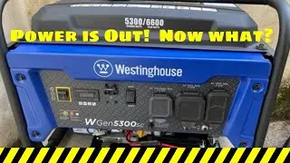 Setting up a Portable Generator for the first time