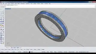 How to Create Channel Setting in JEWELRY CAD Rhino 3D Part  1  - Education