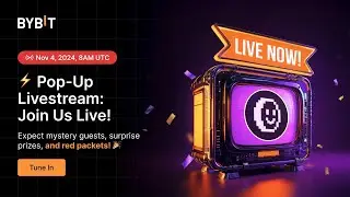 [bitSmiley] Bybit Pop-Up Livestream: Get Ready for Surprises and Exciting New Listings!