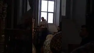 Крещение. Служба в Троицком храме. 