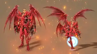 Animated Valakas Wings for Valakas suit by NevesOma