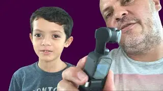 Compramos uma nova câmera para nosso canal do Youtube. DJI Osmo Pocket 2