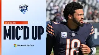 Caleb Williams Mic'd Up vs Panthers | Chicago Bears