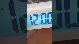 Digital Table Clock + Alarm + Thermometer + Light + Date 
