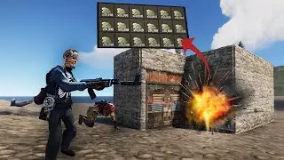 Мой первый рейд в игре RUST (Rust)