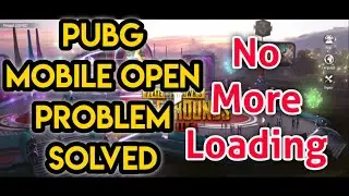 PUBG Mobile Open Problem Solved New Trick // Pubg Loading Problem Solve #pubgindia