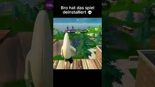 Bro hat das spiel deinstalliert #fortnite #foryou #quickscope #sniper #viralvideos #viral #karma