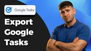 How To Export Google Tasks (Backup Tutorial 2026)