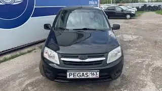 LADA GRANTA, 2014, черный, 420 000 руб.