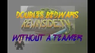 How to win doubles bedwars without a teamer + noshift challenge!