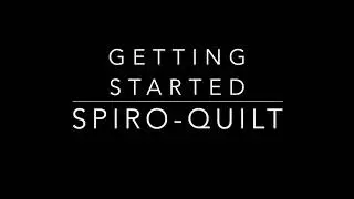 Tutorial: Our NEW Spiro-Quilt Free Motion Set