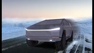Cyber Truck Snow Drive: Pickup Truck Ep8 Tesla Cybertruck Android Gameplay HD