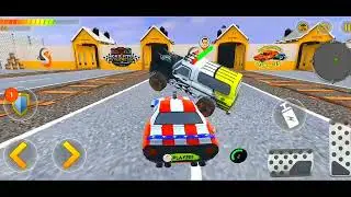 Train Derby Demolition Gameplay || Car Crash Simulator 2022 ||  Best  Car driving Game 2022-2023