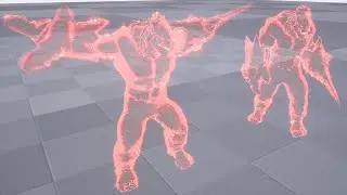 UE4 Actor Holographic Effect - Tutorial