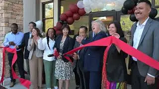 B. Teri Burns Health Center Ribbon Cutting Ceremony