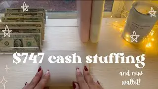 $747 Cash Stuffing | 31 Year Old Mom | Salary Income#cashenvelopestuffing #cashenvelopes #daveramsey