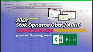 Alur stok opname obat atau abhp di simkes khanza