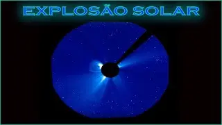 SOL ABSORVE COMETA e cria explosão de energia