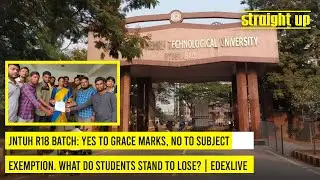 JNTUH R18 Batch: Yes to grace marks, no to subject exemption. What do students stand to lose?