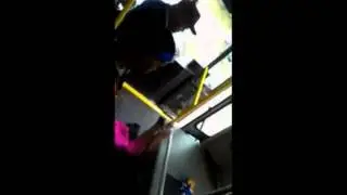 Bus uppercut (you going to jail now)