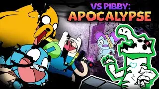 CARTOON CORRUPTION WITH PIBBY AND A CROCODILE 🐊 | Friday Night Funkin VS PIBBY APOCALYPSE