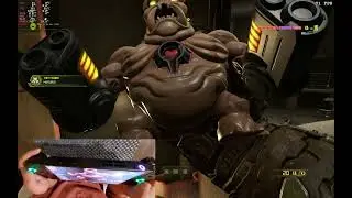 DOOM Eternal - Legion Go - Bazzite | Custom Dualsense Edge Emulated Controls + Dynamic RGB Lights!