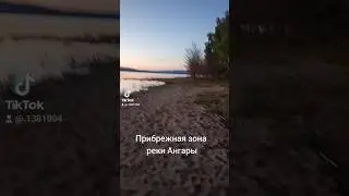 Прибрежная зона реки Ангары #природа #берег #ангара