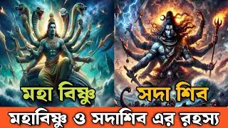 মহাবিষ্ণু ও সদাশিব এর রহস্য? | Who is this Sadashiv and Mahavishnu | শিব এবং বিষ্ণুর পৌরাণিক কাহিনী