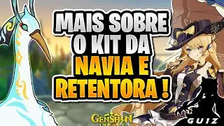 MAIS SOBRE O KIT DA NAVIA E DA RETENTORA DAS NUVENS | GENSHIN IMPACT