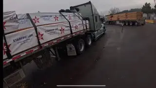 Central Oregon Flatbed Trucking #45. Lumber from cottage grove OR to Gardena CA