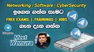 IT/Networking/Cyber Security/Cloud ඉගෙන ගන්නා සැමටම වැදගත් Free Training,Exams,Jobs ගැන දැන ගන්න