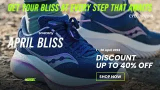 Saucony April Bliss | Disc up to 40% Off