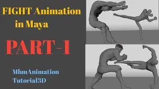 Fight animation in maya Part 1