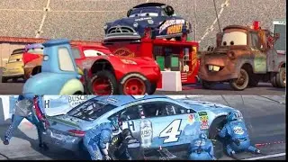 CARS fastest pit stop ever! (Nascar edition)