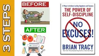 How to increase Self discipline | 3 Powerful steps | no excuses book summary in tamil |  m5c books