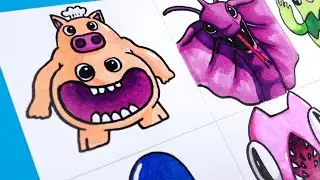 How to draw Chef Pigster｜Garten of Banban 3