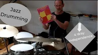 jazz drumming 4 way independence (Joel Rothman)